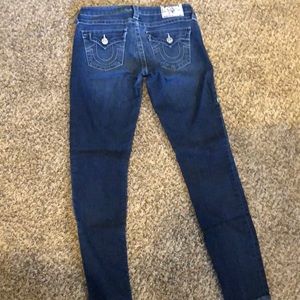 True religion denim skinny jeans